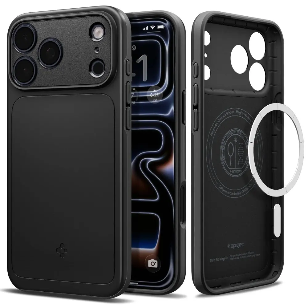 iPhone 18 Pro Max Case Thin Fit MagSafe Black