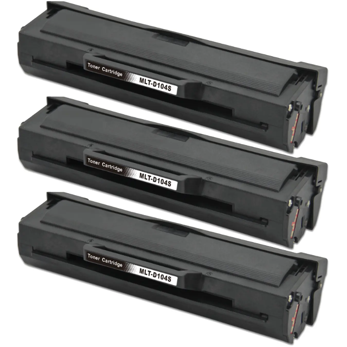 3-pack Kompatibel toner - ersätter Samsung MLT-D1042S - svart, 1500 sidor