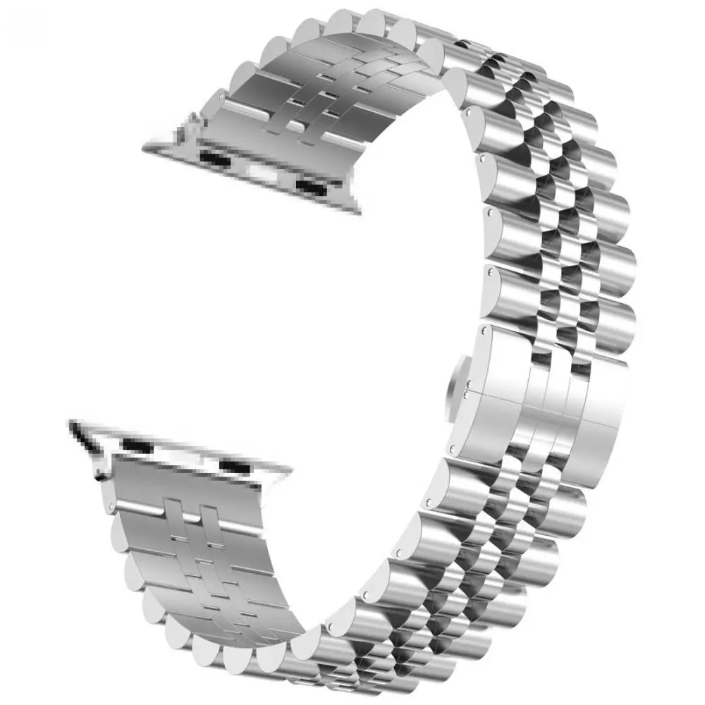 Stainless Steel Bracelet Apple Watch Ultra 49mm 4th Gen Silver