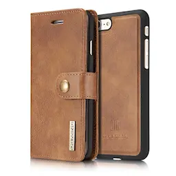 Magnet Wallet iPhone SE 2020 Cognac