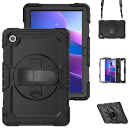 Stødsikker Full Protection Hybridcover  Lenovo Tab sort