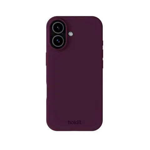 Silikonskal iPhone 17 Deep Plum