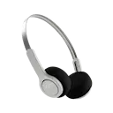 Shibuya On-Ear Trådløse Hovedtelefoner, Cloud White
