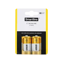 Alkaline C batteri LR14 (2-pack)