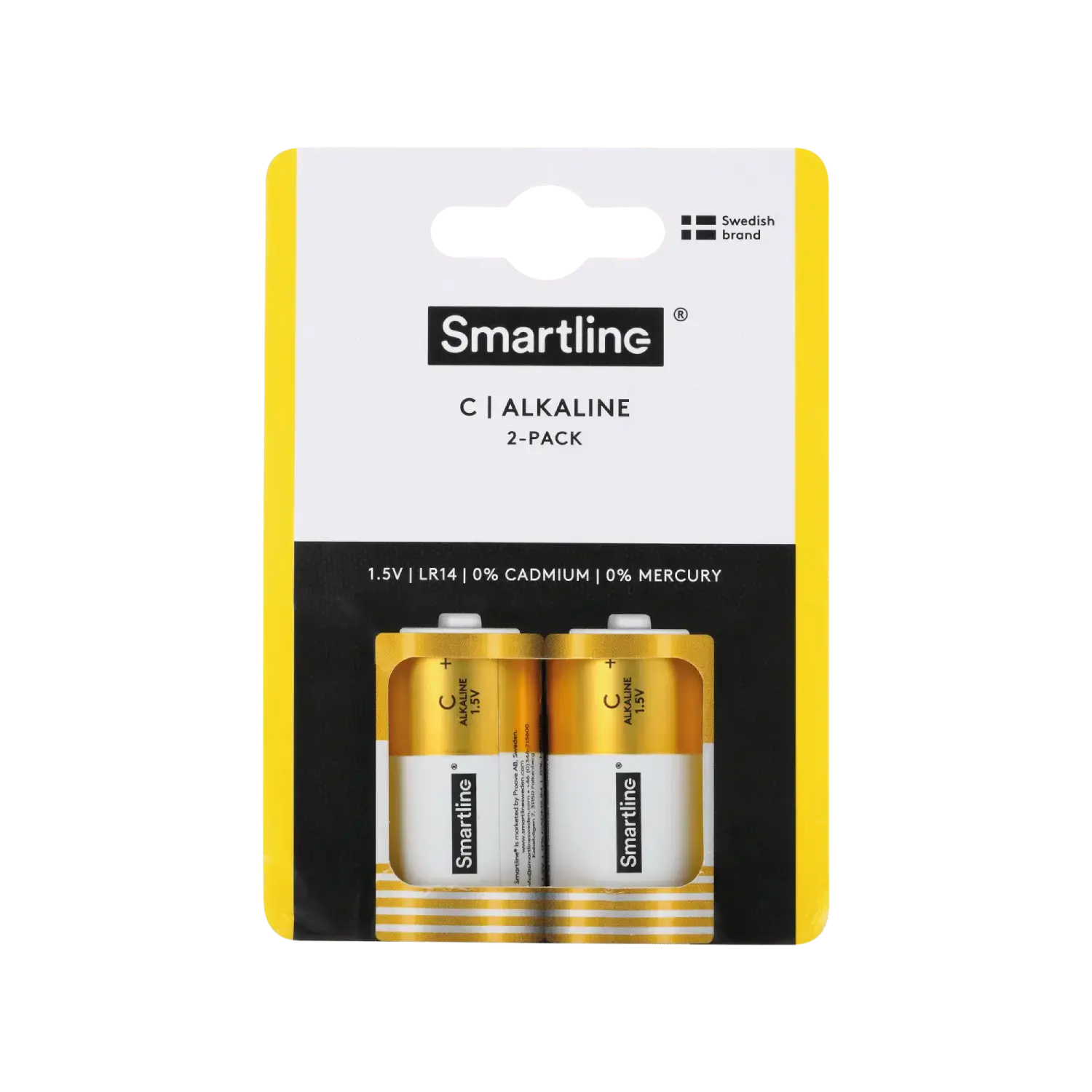 Alkaline C batteri LR14 (2-pack)