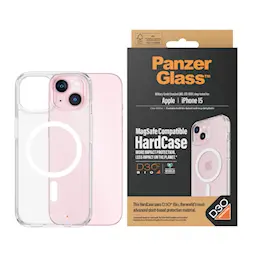 iPhone 15 Hardcase D3O MagSafe Transparent