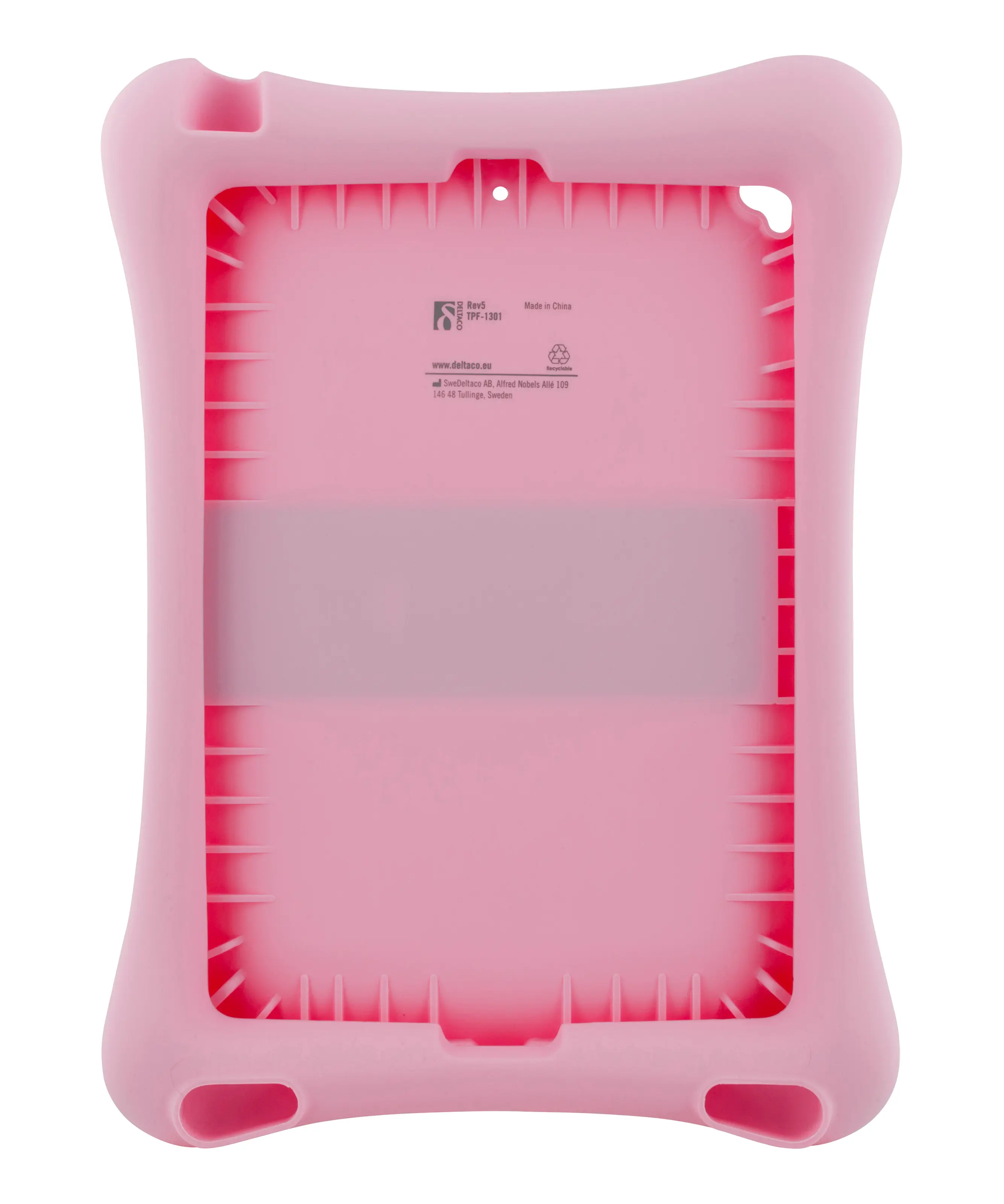 Skal i silikon med ställfunktion Apple iPad Air 9.7 1st Gen (2013) Rosa