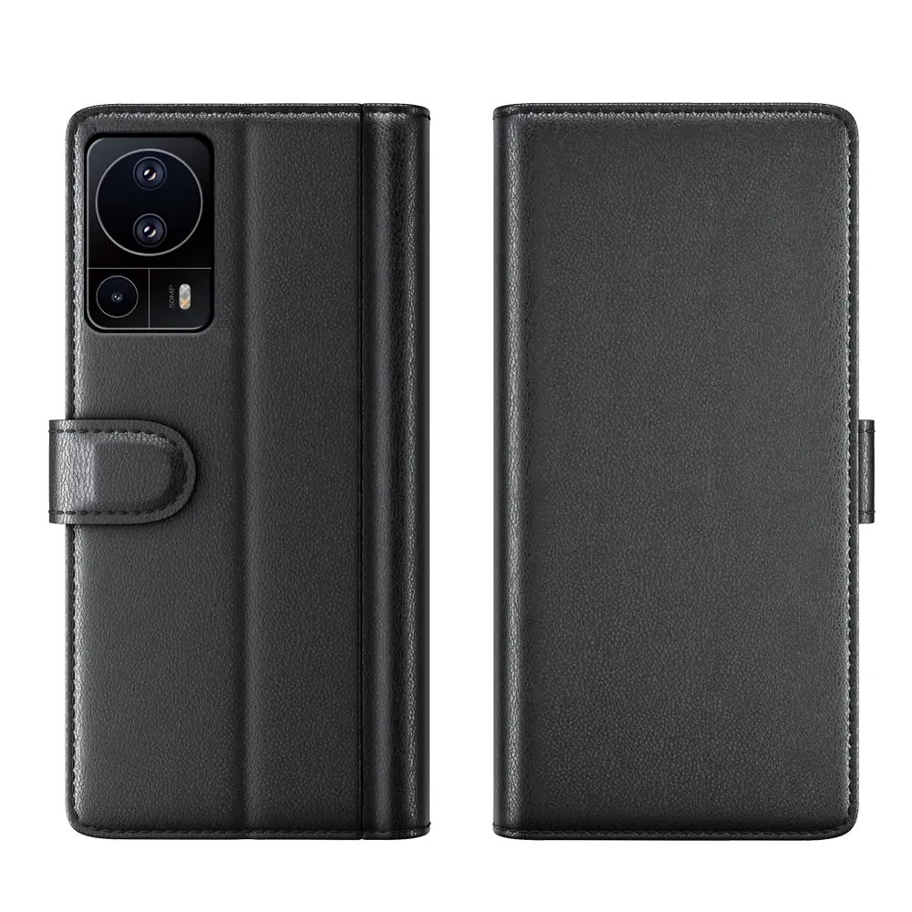 Äkta Läderfodral Xiaomi 13 Lite Svart