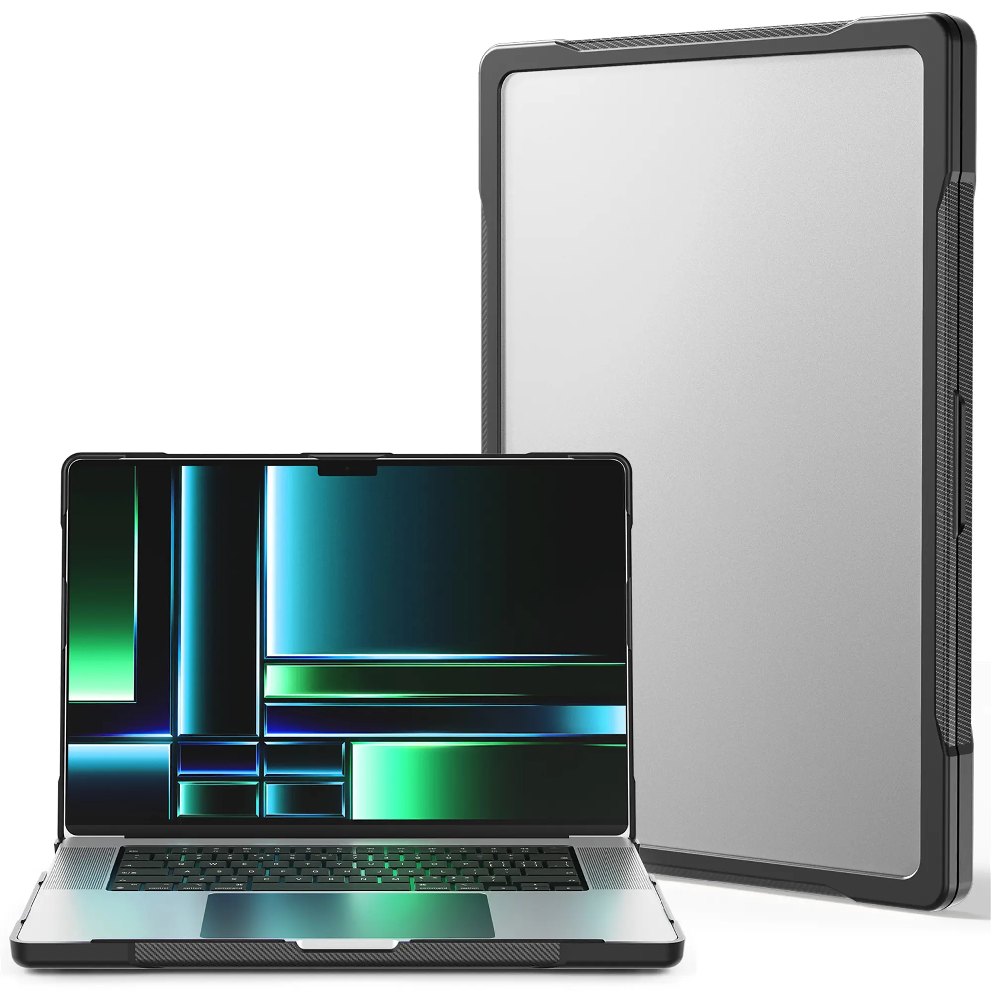Stöttåligt Skal Apple MacBook Pro 14 2021 Genomskinlig