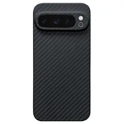 Google Pixel 9 Pro Slankt deksel i aramidfiber, Svart