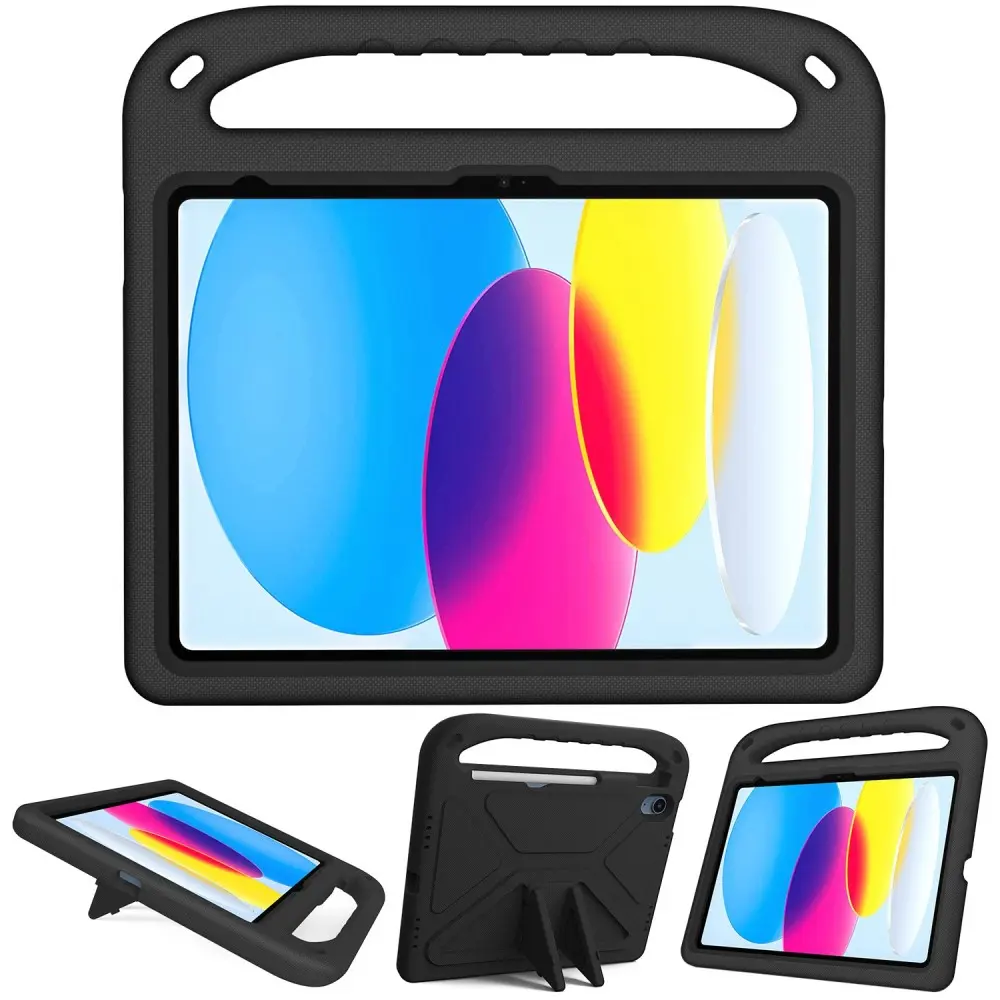 Etui EVA med håndtag til Apple iPad 11 11th Gen (2025) Sort