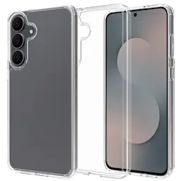 Samsung Galaxy S25 FE Crystal Hybrid-cover, Gennemsigtig