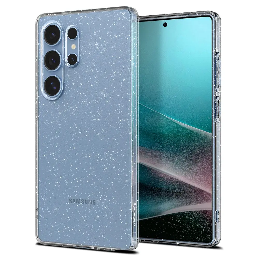 Case Liquid Crystal Samsung Galaxy S25 Ultra Glitter Crystal
