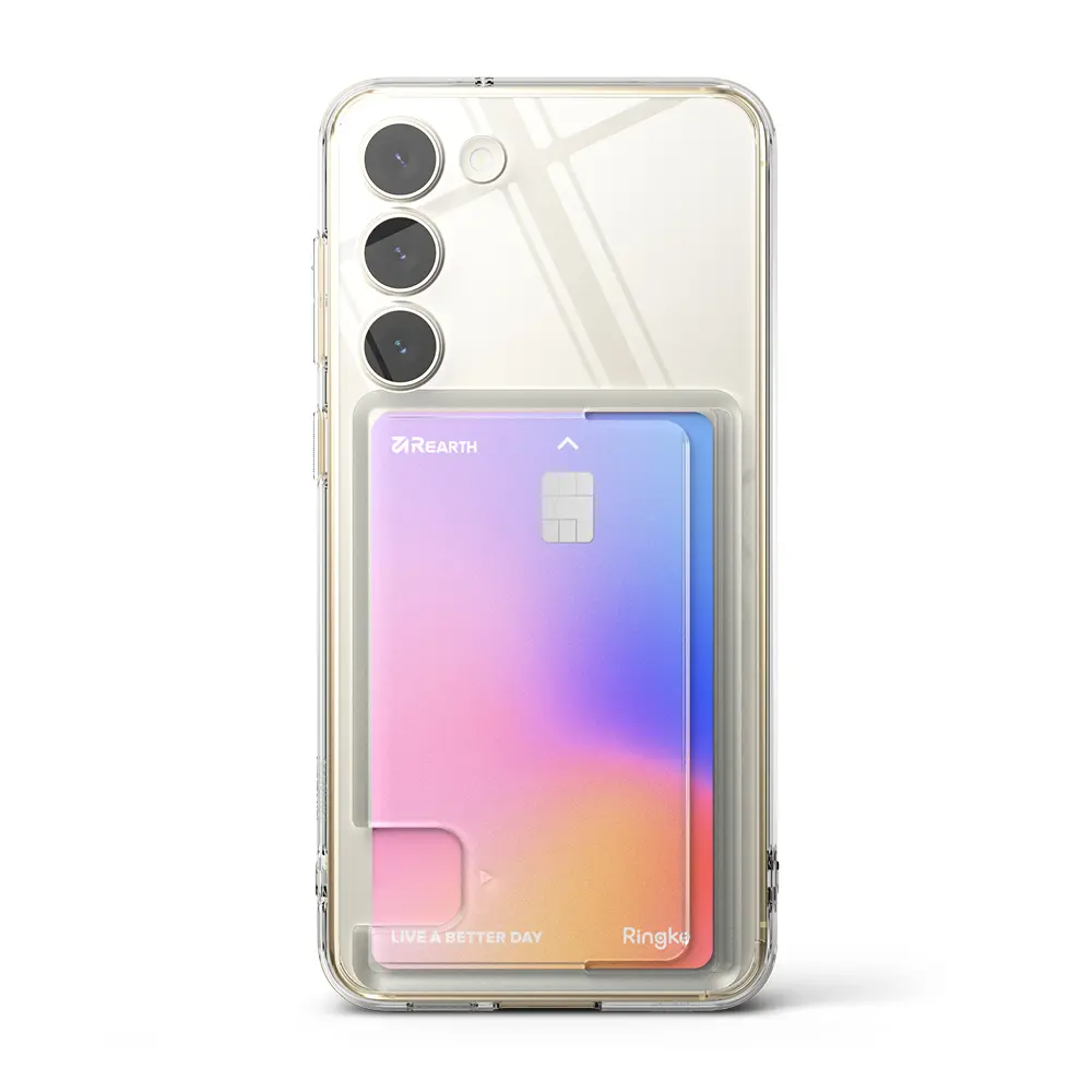 Fusion Card Case Samsung Galaxy S23 Genomskinlig