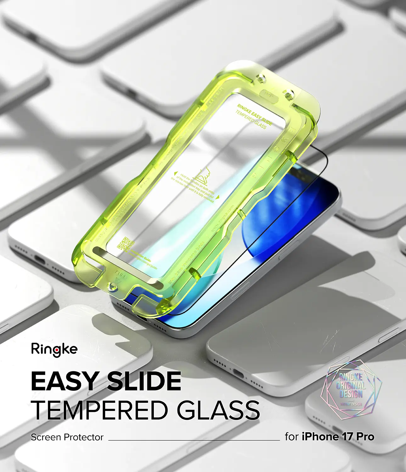 Easy Slide Glass (2-pack) iPhone 17 Pro Max