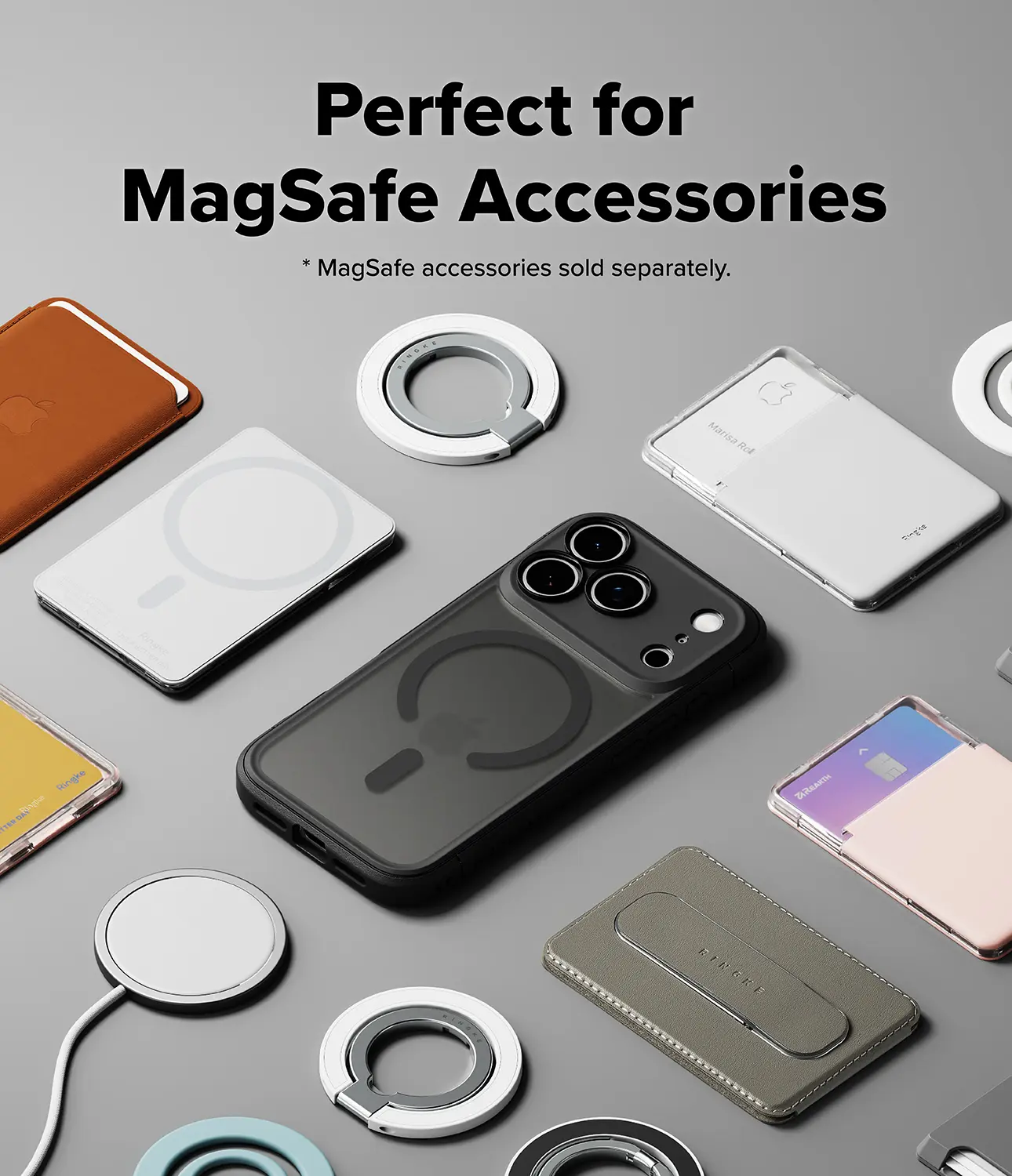 Fusion Bold Magnetic MagSafe Case iPhone 18 Pro Matte Black