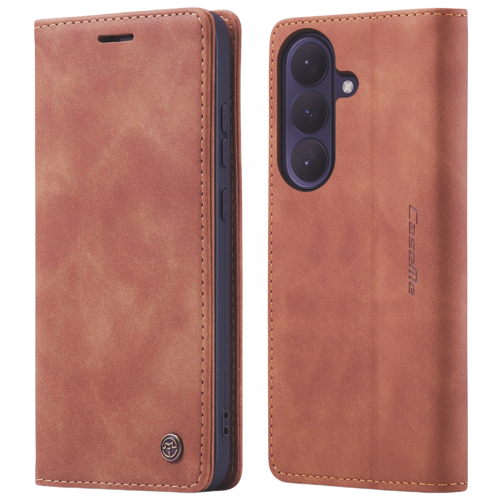 Slim Plånboksfodral Samsung Galaxy S26 Brun