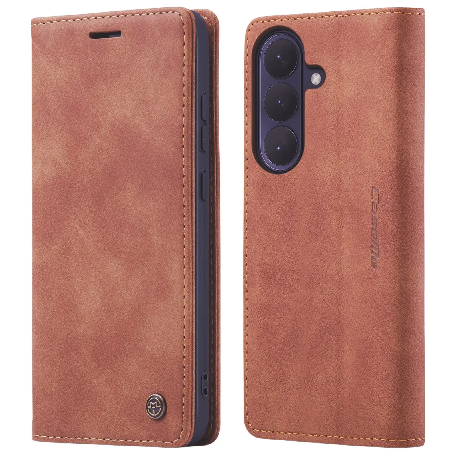 Slim Plånboksfodral Samsung Galaxy S26 Brun