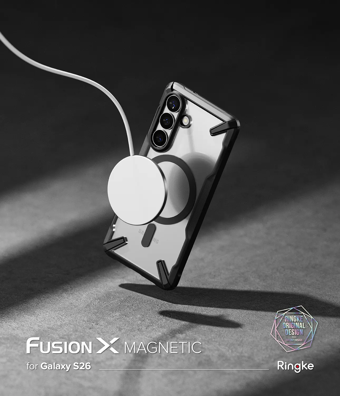 Fusion X Magnetic MagSafe Case Samsung Galaxy S26 Matte Black
