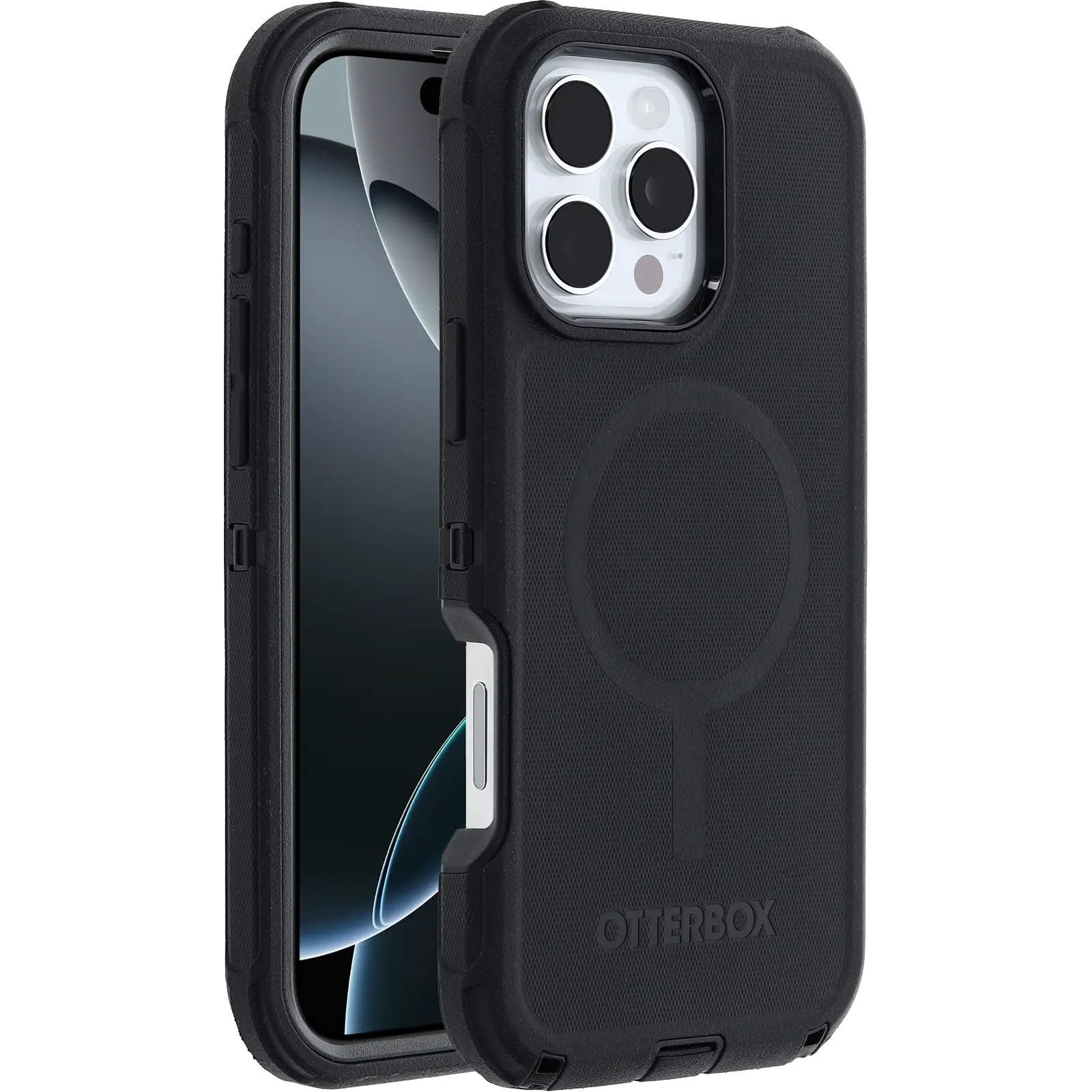 Defender MagSafe Cover iPhone 16 Pro Max Sort