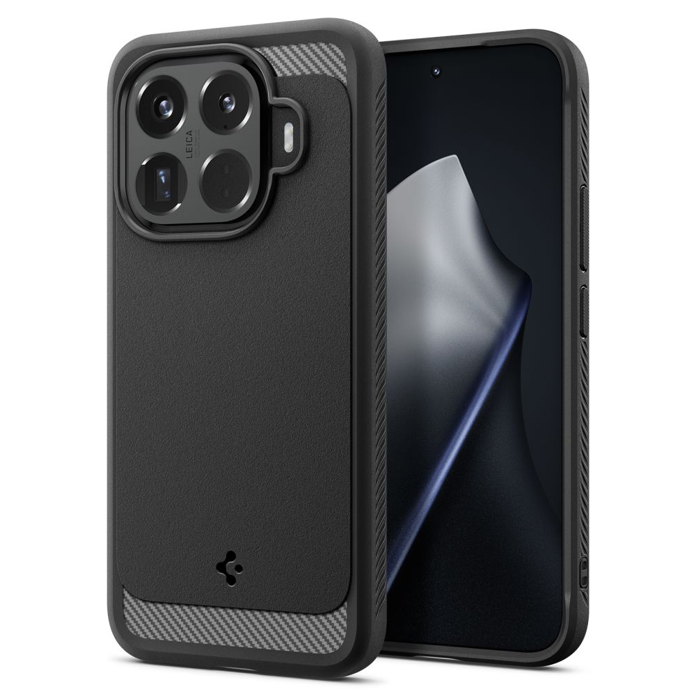 Spigen Xiaomi 15T Pro Case Rugged Armor Black - Puhelimen kuoret