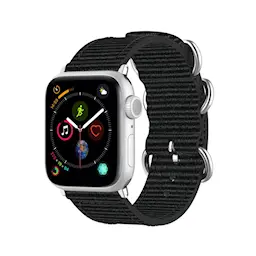 Natoarmband Apple Watch Series 10 46mm svart