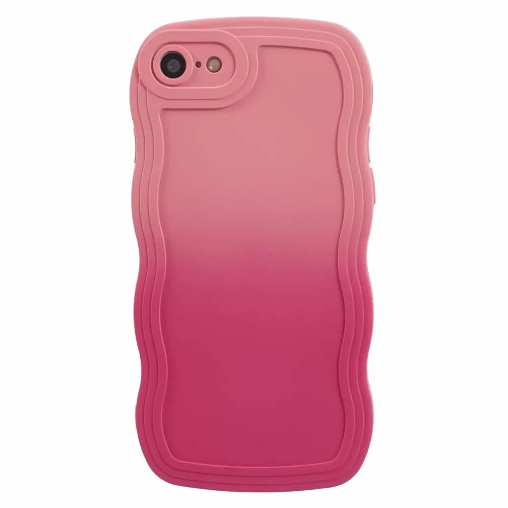 Wavy Edge Skal iPhone 7 rosa ombre
