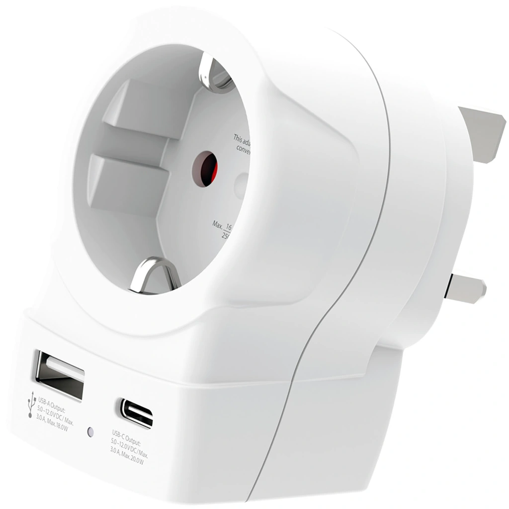 SKROSS Europe to UK USB AC PD 20W