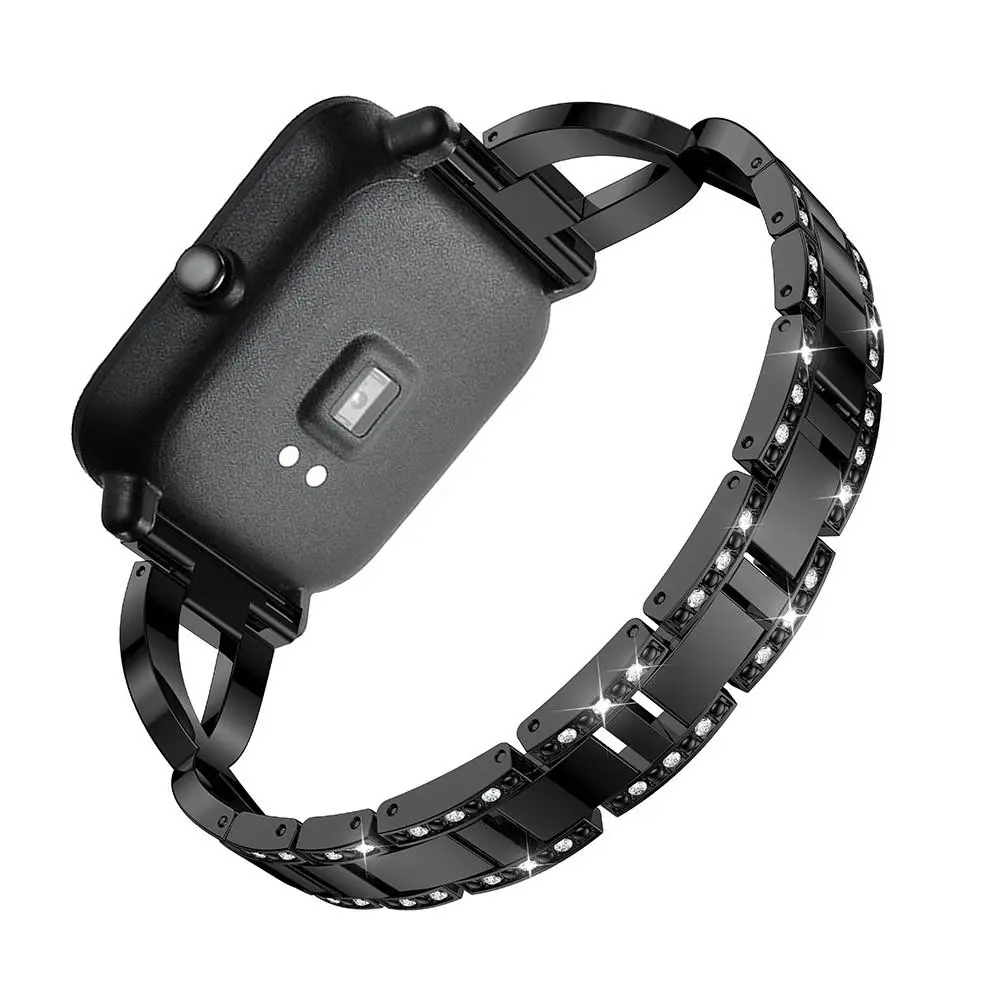 Crystal Bracelet Amazfit GTS/GTS 2 Svart