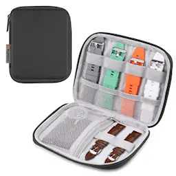 Opbevaringstaske til urarmbånd sort