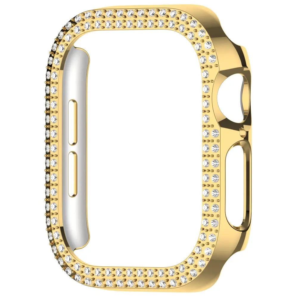 Rhinestone Skal Apple Watch Series 11 46mm guld