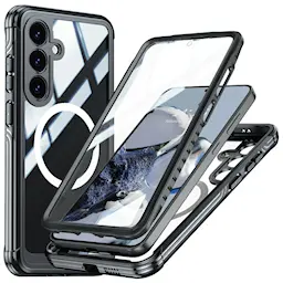 Premium Full Protection Case Samsung Galaxy S25 Musta