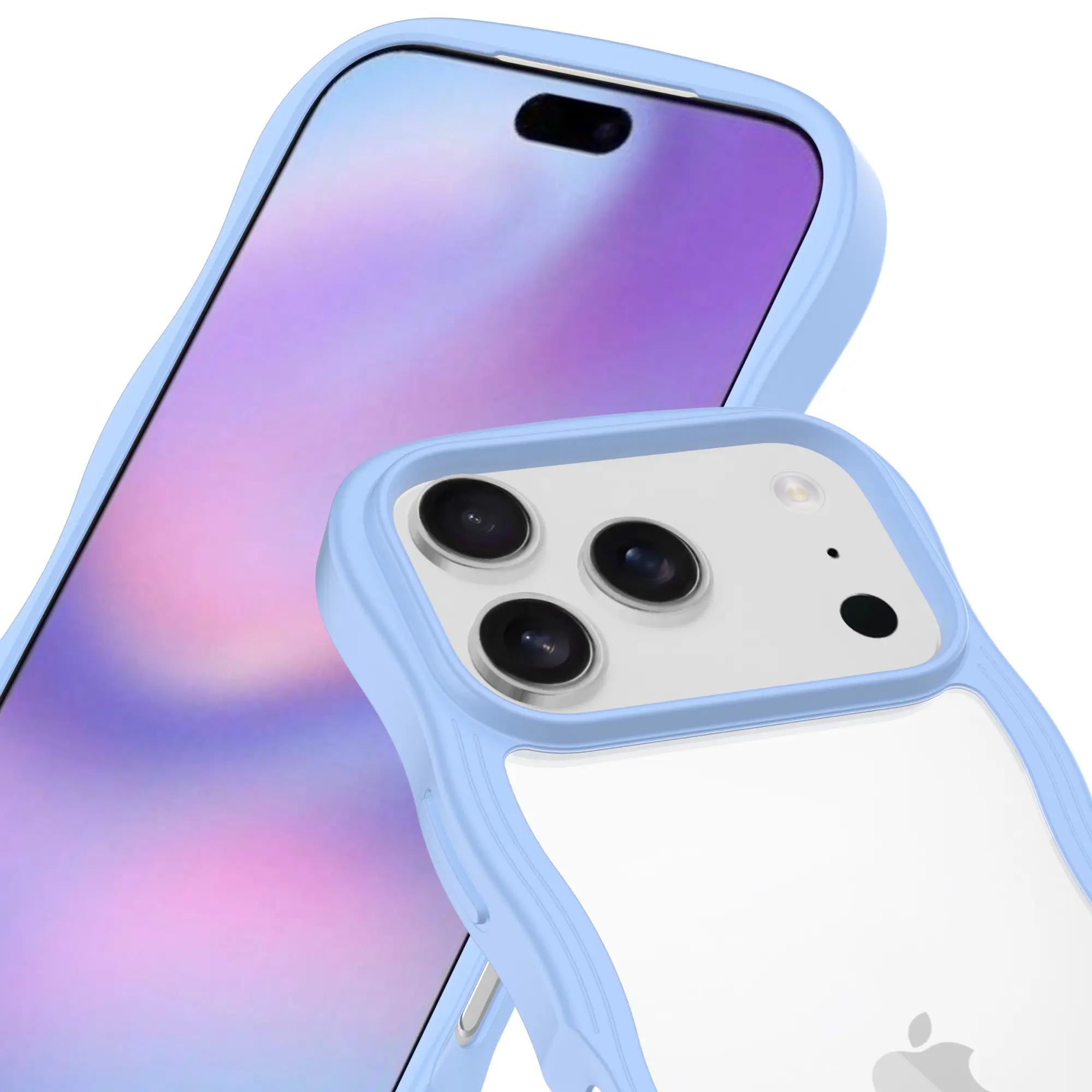 The Wave Case iPhone 17 Pro Blå