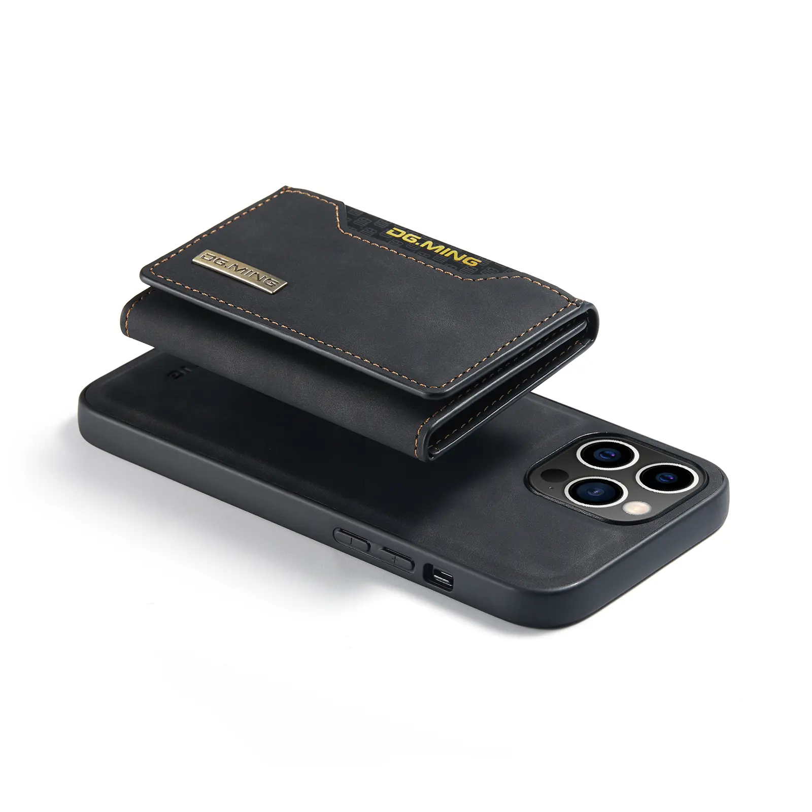 Magnetic Card Slot Case iPhone 15 Pro Svart