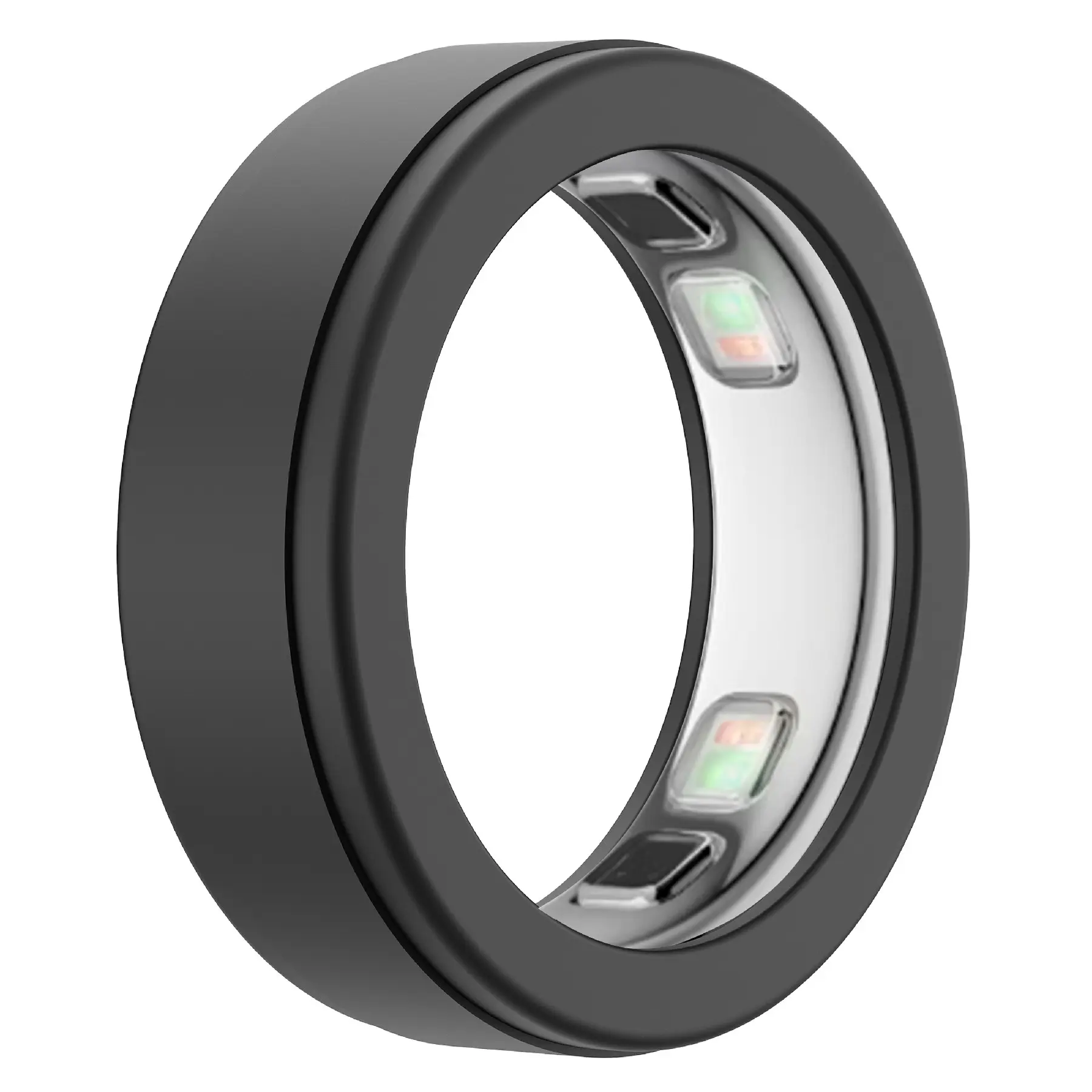  Oura Ring Gen 5 silikondeksel for størrelse 6-9, Svart