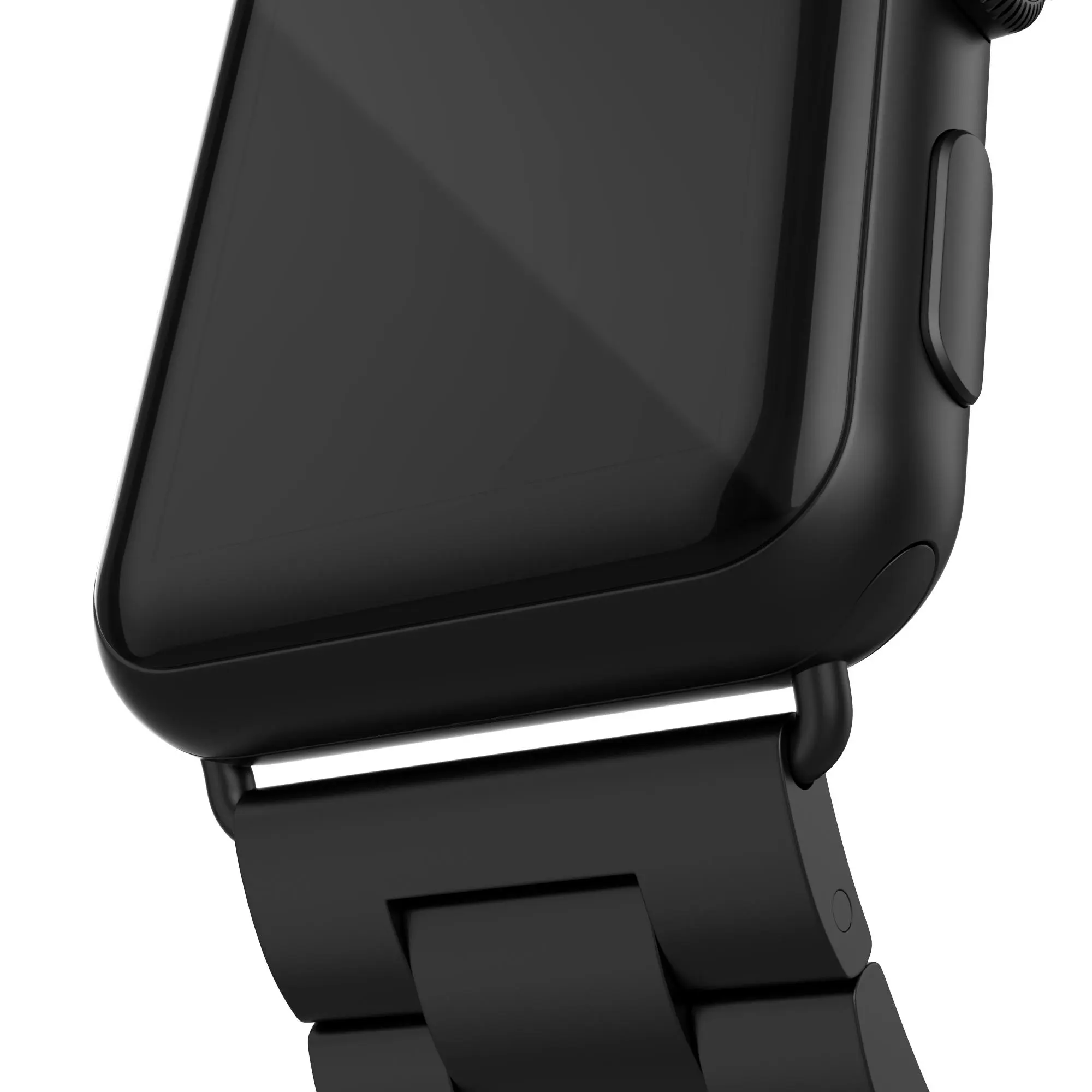 Metallarmband Apple Watch Series 12 47mm Svart