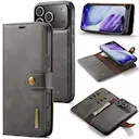 Magnet Wallet iPhone 17 Pro Max Brown