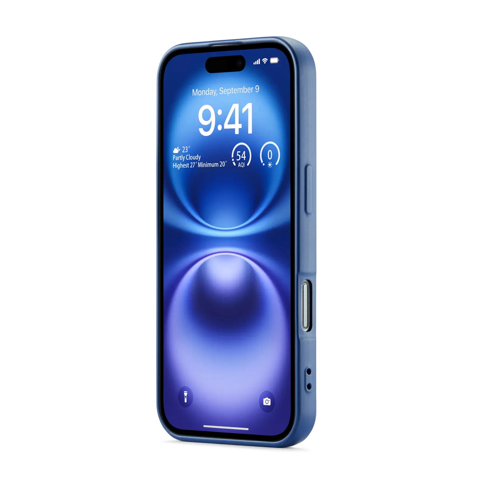 TPU Skal iPhone 16 Pro Mörkblå