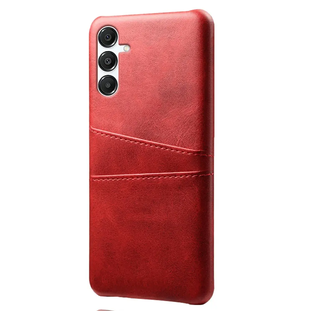 Samsung Galaxy A17 Smart cover med 2 kortholdere, Rød