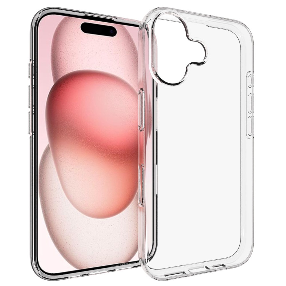 tectTech iPhone 17 Tynt TPU-deksel, Gjennomsiktig