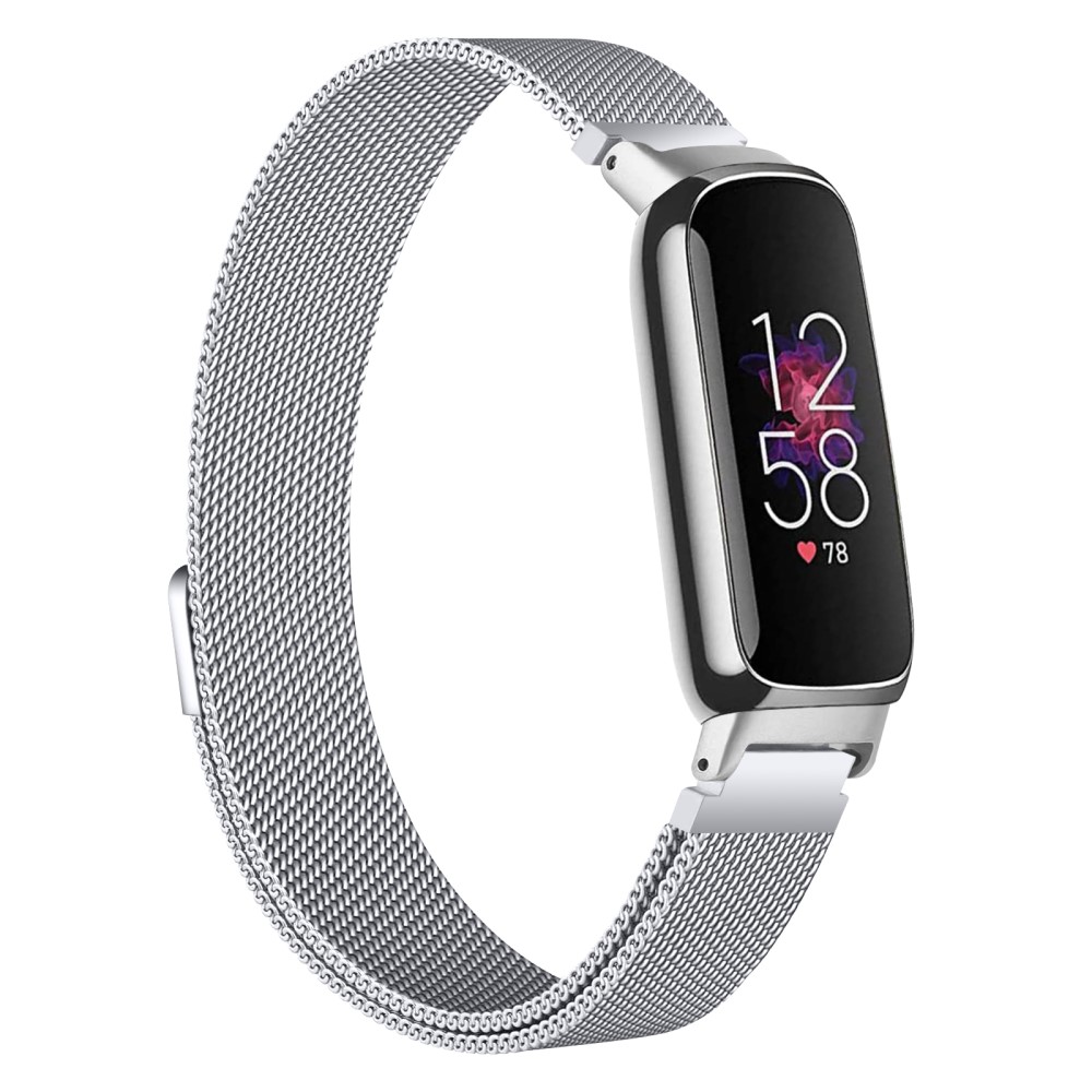 Fitbit Inspire 3 Reim Milanese Loop, Sølv