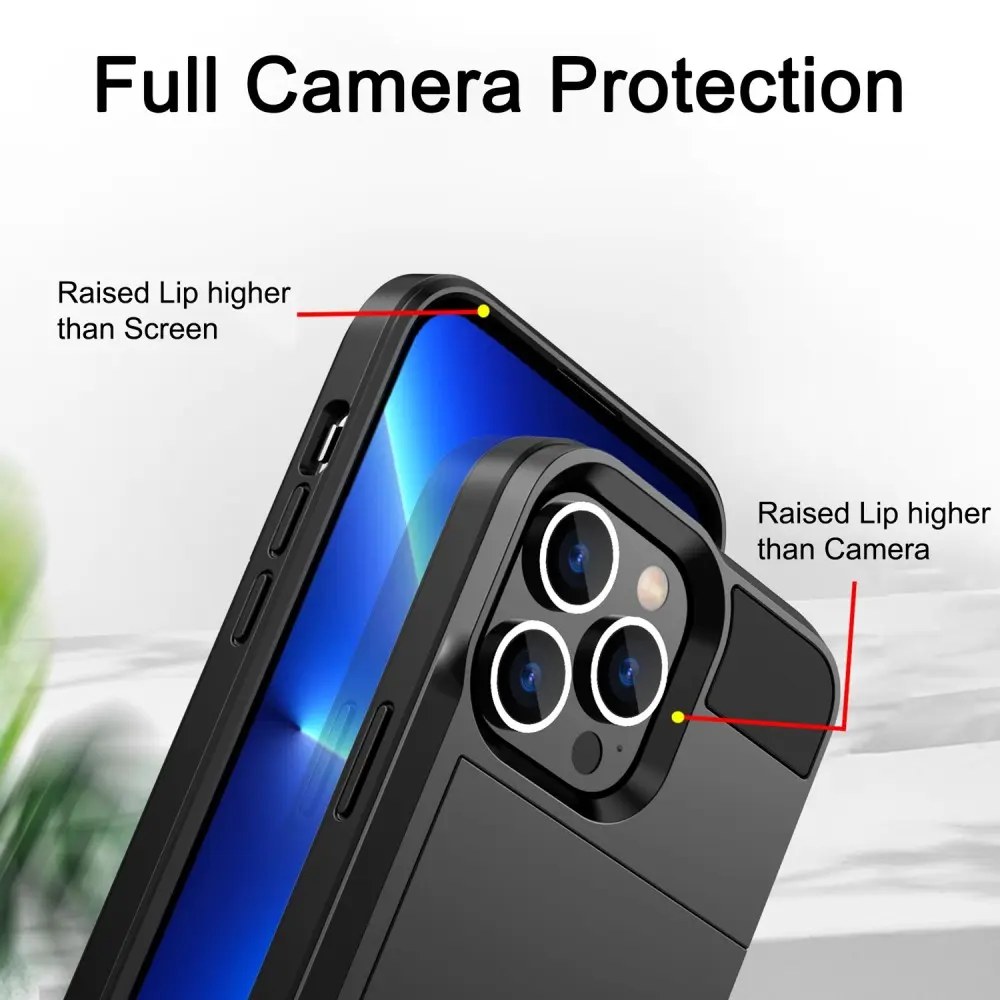 Skal Kortfack iPhone 14 Svart