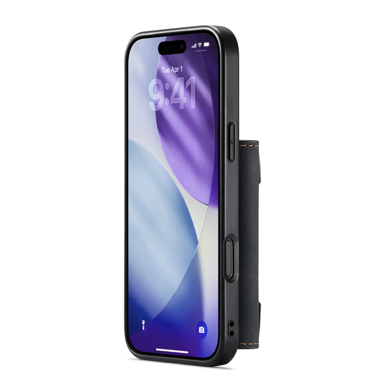 Magnetic Card Slot Case iPhone 18 Pro Svart