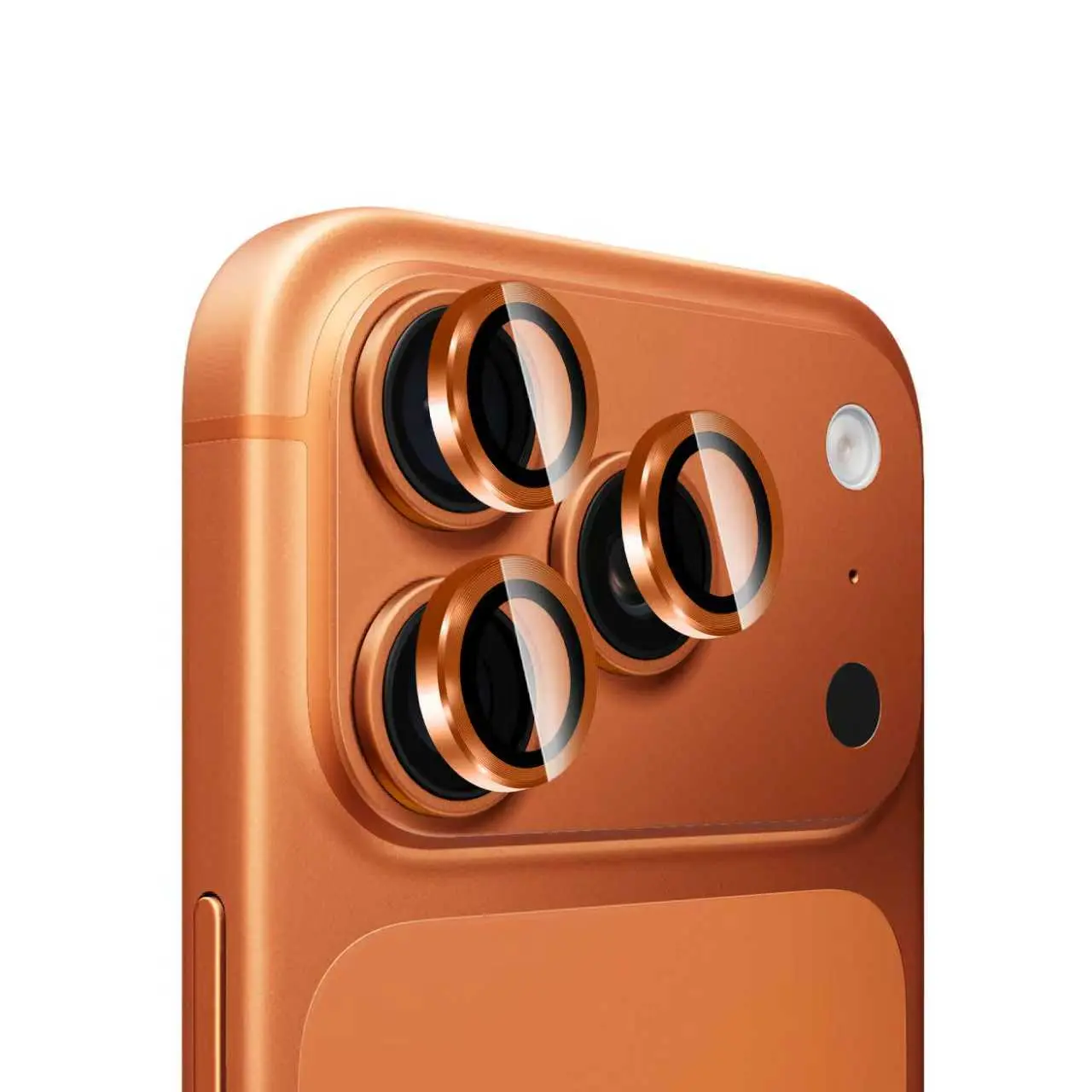 iPhone 17 Pro Max Linsebeskytter Metal, Orange