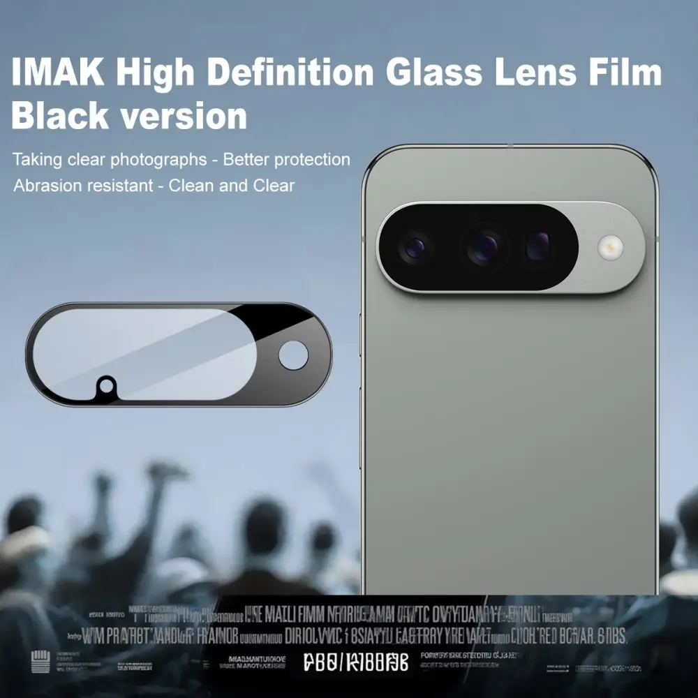 Härdat Glas 0.2mm Linsskydd Google Pixel 10 Svart