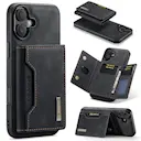 iPhone 16 Cover med aftagelig pung, Sort