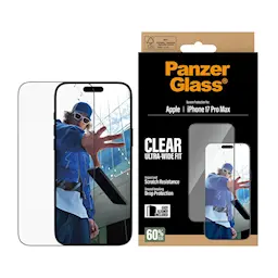 iPhone 17 Pro Max Screen Protector (with EasyAligner) Ultra Wide Fit