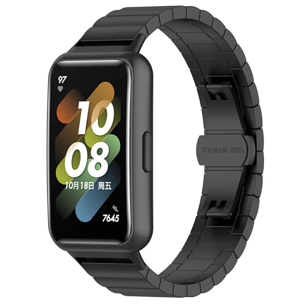 Lænkerem  Huawei Band 7 Sort