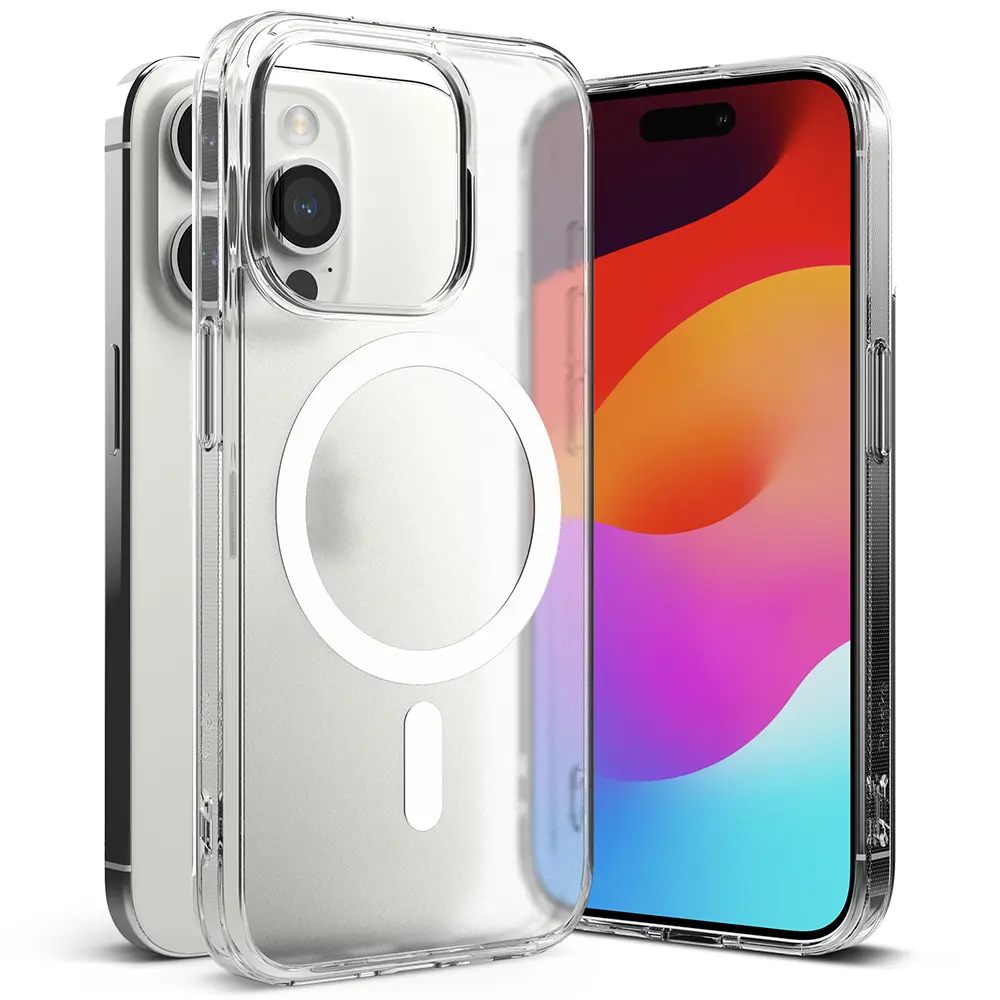 Fusion Magnetic Case iPhone 15 Pro Matte Clear