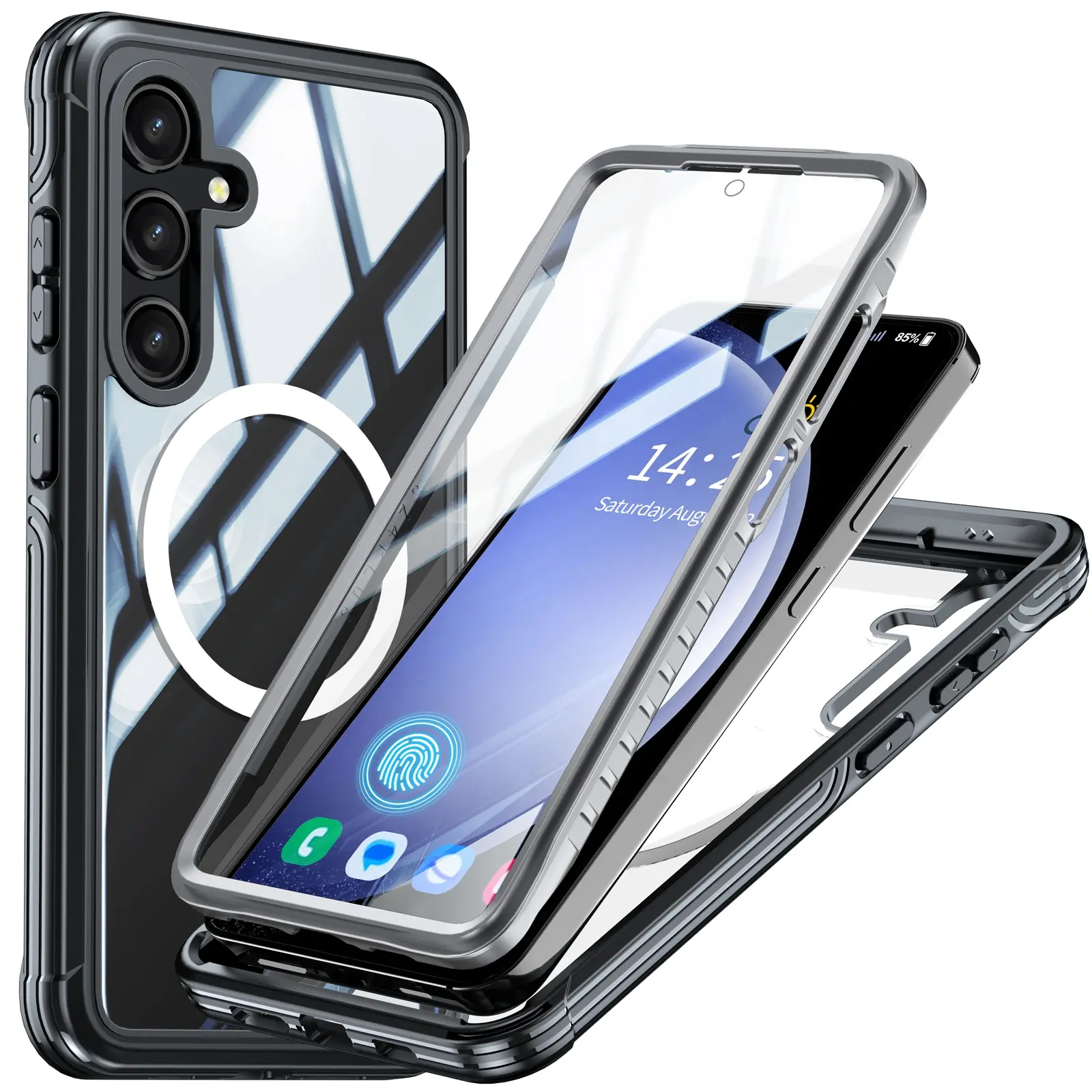 Premium Full Protection Case Samsung Galaxy S24 Sort
